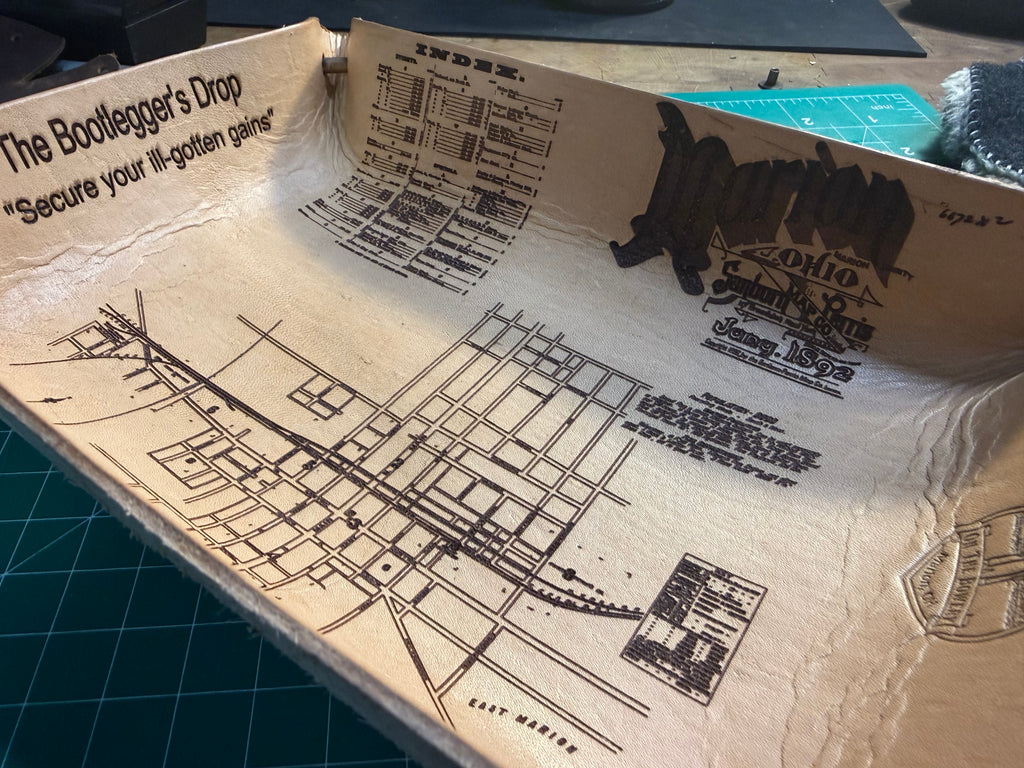 THE BOOTLEGGER'S DROP: Leather Valet