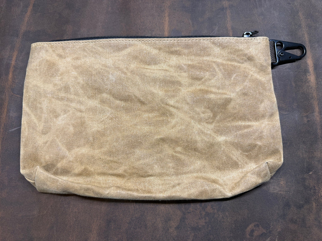 EXHIBIT A - The "Evidence Tag": Waxed Canvas Utility Bag