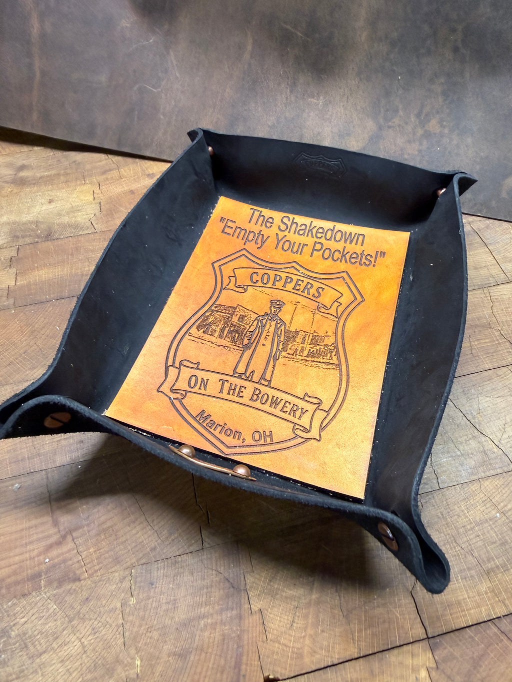 THE SHAKEDOWN: Leather Valet