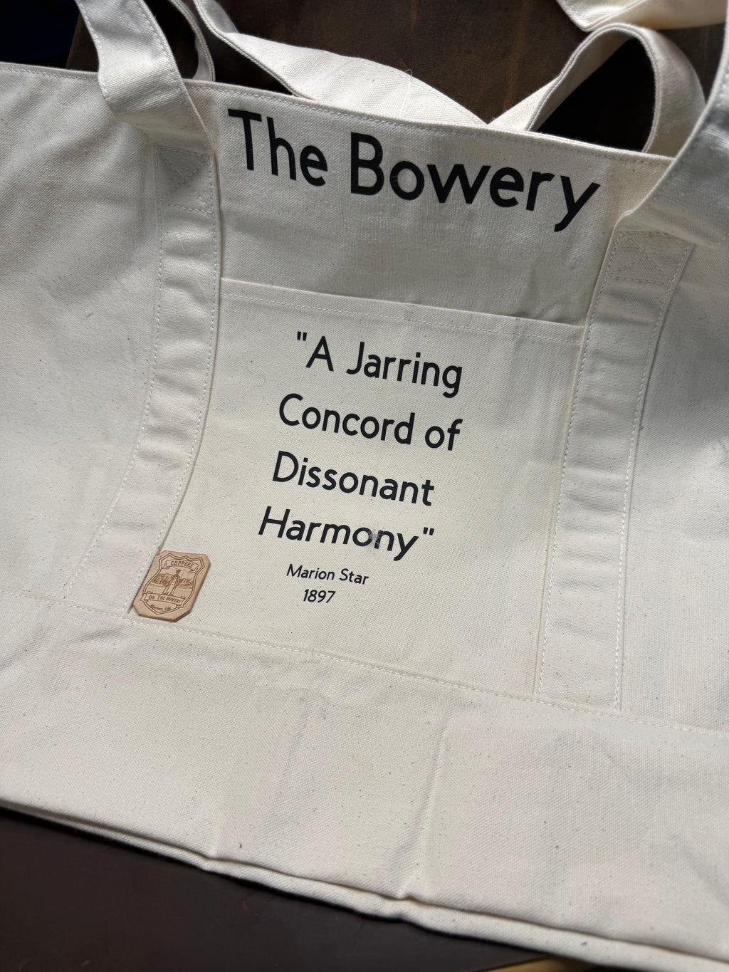 THE PRECINCT HAULER: Canvas Tote