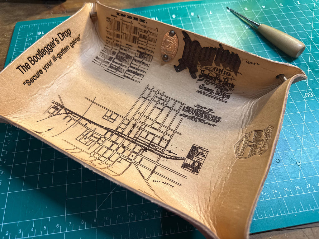 THE BOOTLEGGER'S DROP: Leather Valet