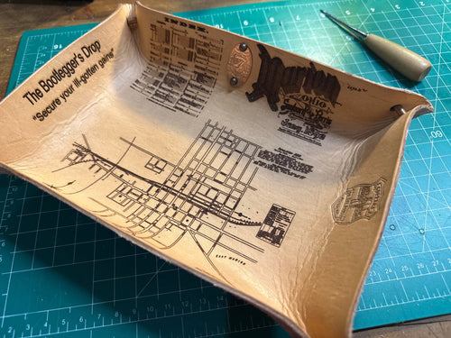 THE BOOTLEGGER'S DROP: Leather Valet
