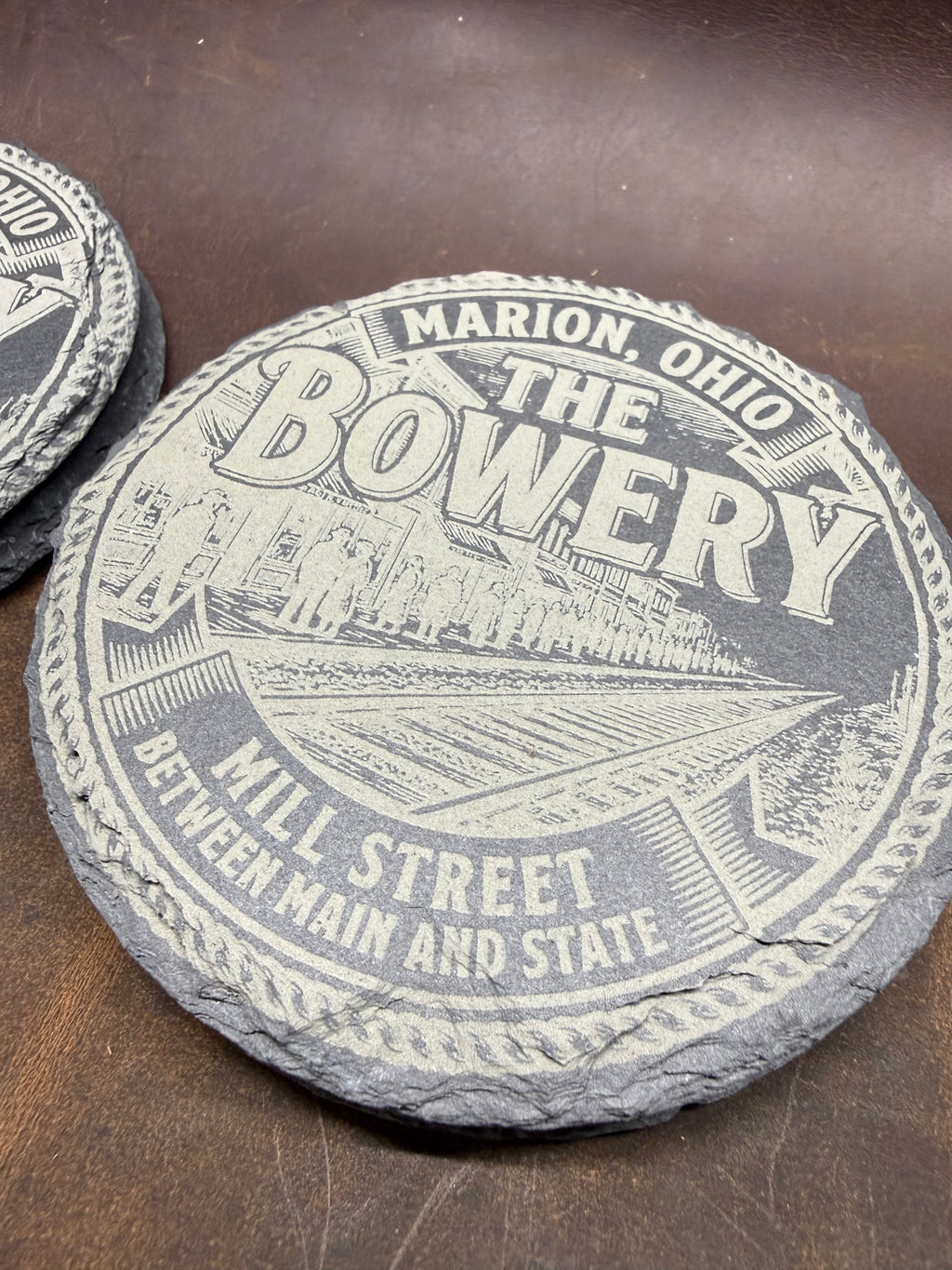 THE COLD CASE COASTER SERIES: Slate Coasters  (6 pack)