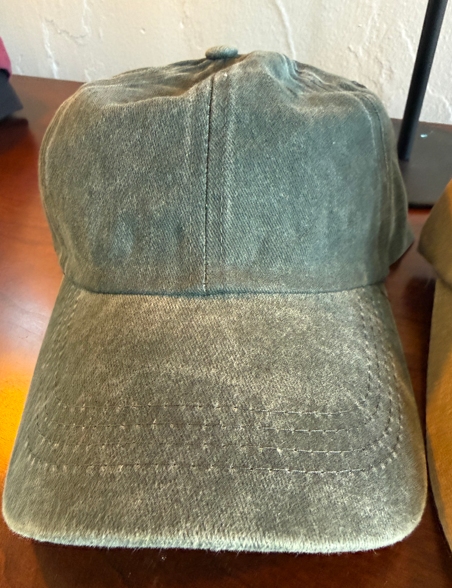 Vintage Wash Adjustable Ball Caps