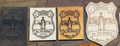 THE COLD CASE COASTER SERIES:  Wood Coasters (4 pack)