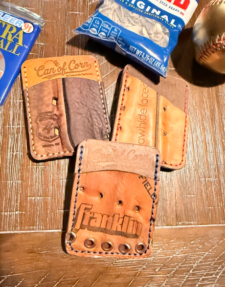The Can of Corn Ball Glove Minimalist Wallet