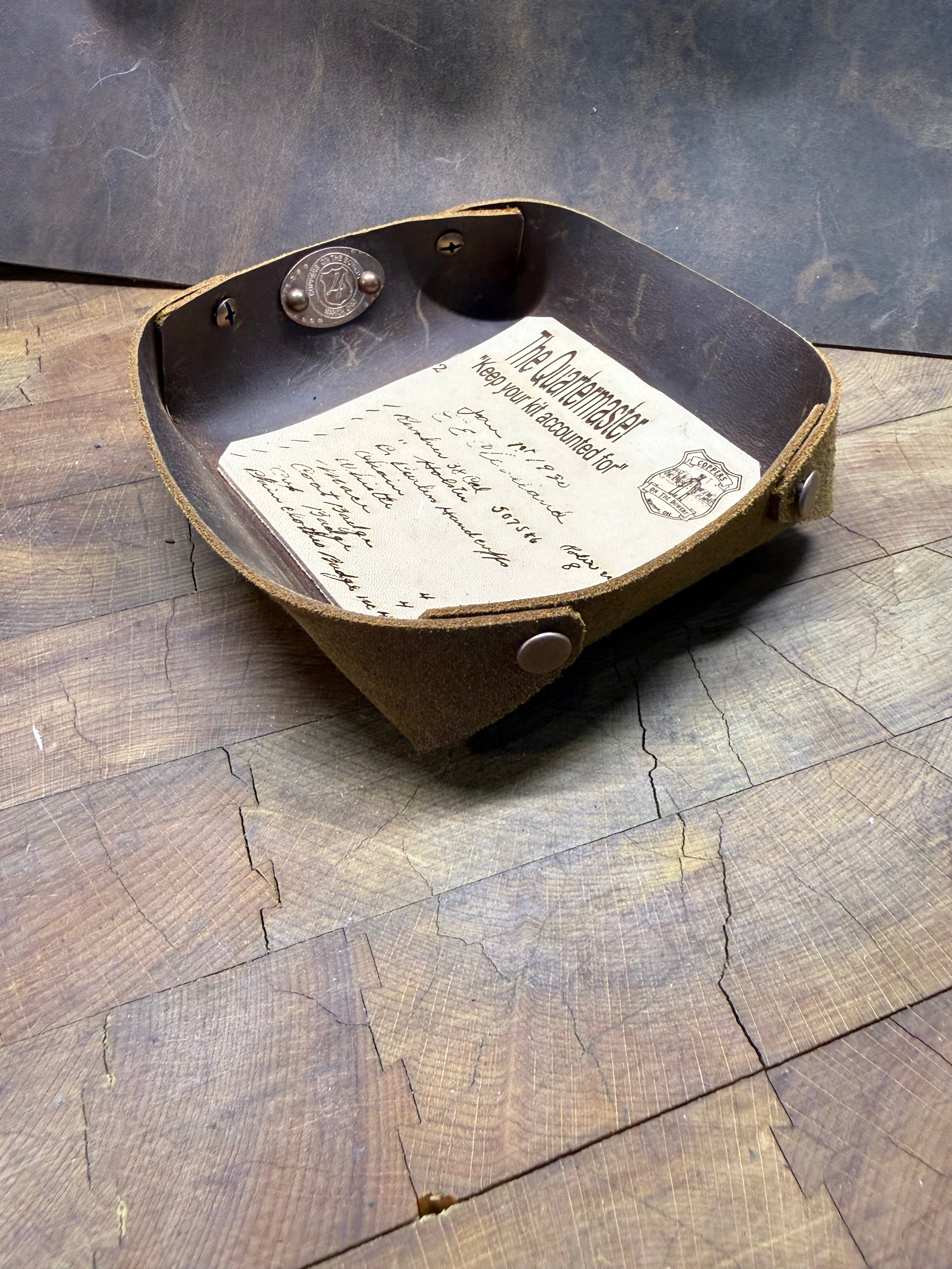 THE QUARTERMASTER: 1930 Patrolman’s Inventory Leather Valet