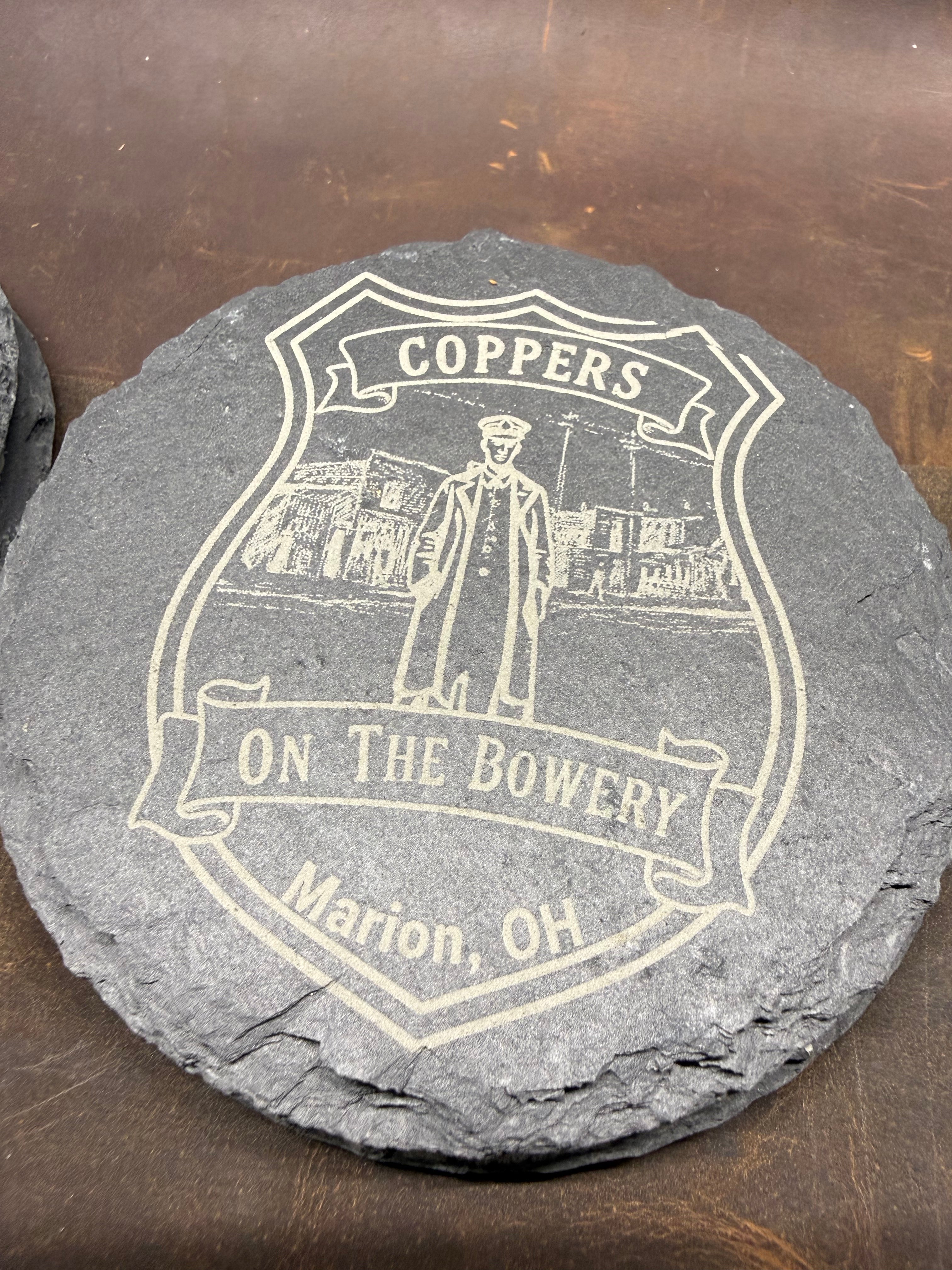 THE COLD CASE COASTER SERIES: Slate Coasters  (6 pack)