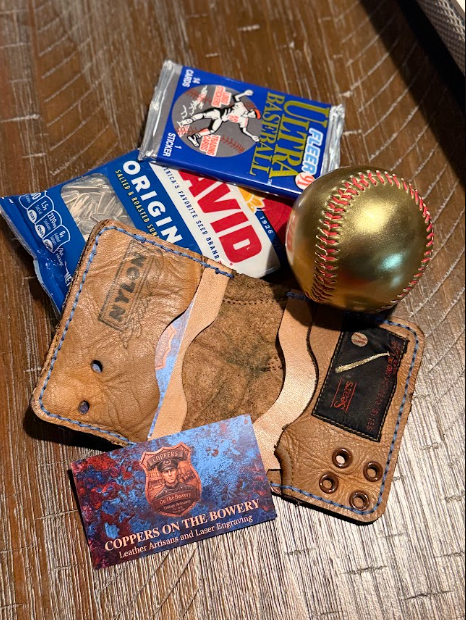 The Jake Daubert Ball Glove Bi-Fold Wallet