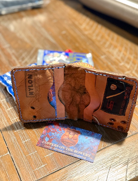 The Jake Daubert Ball Glove Bi-Fold Wallet