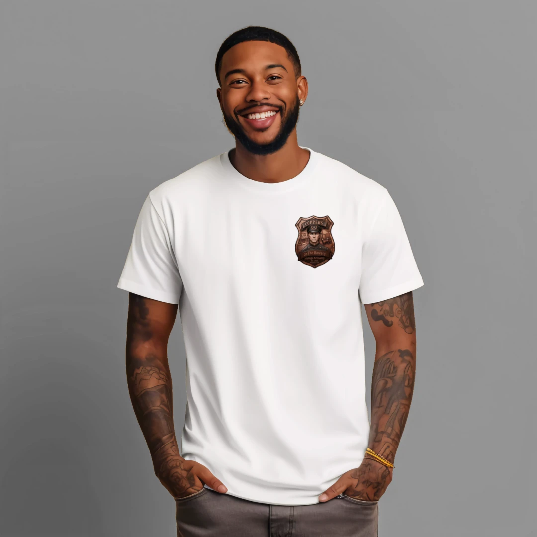 Coppers On The Bowery "Forged In Grit" Men's Short Sleeve T-Shirt