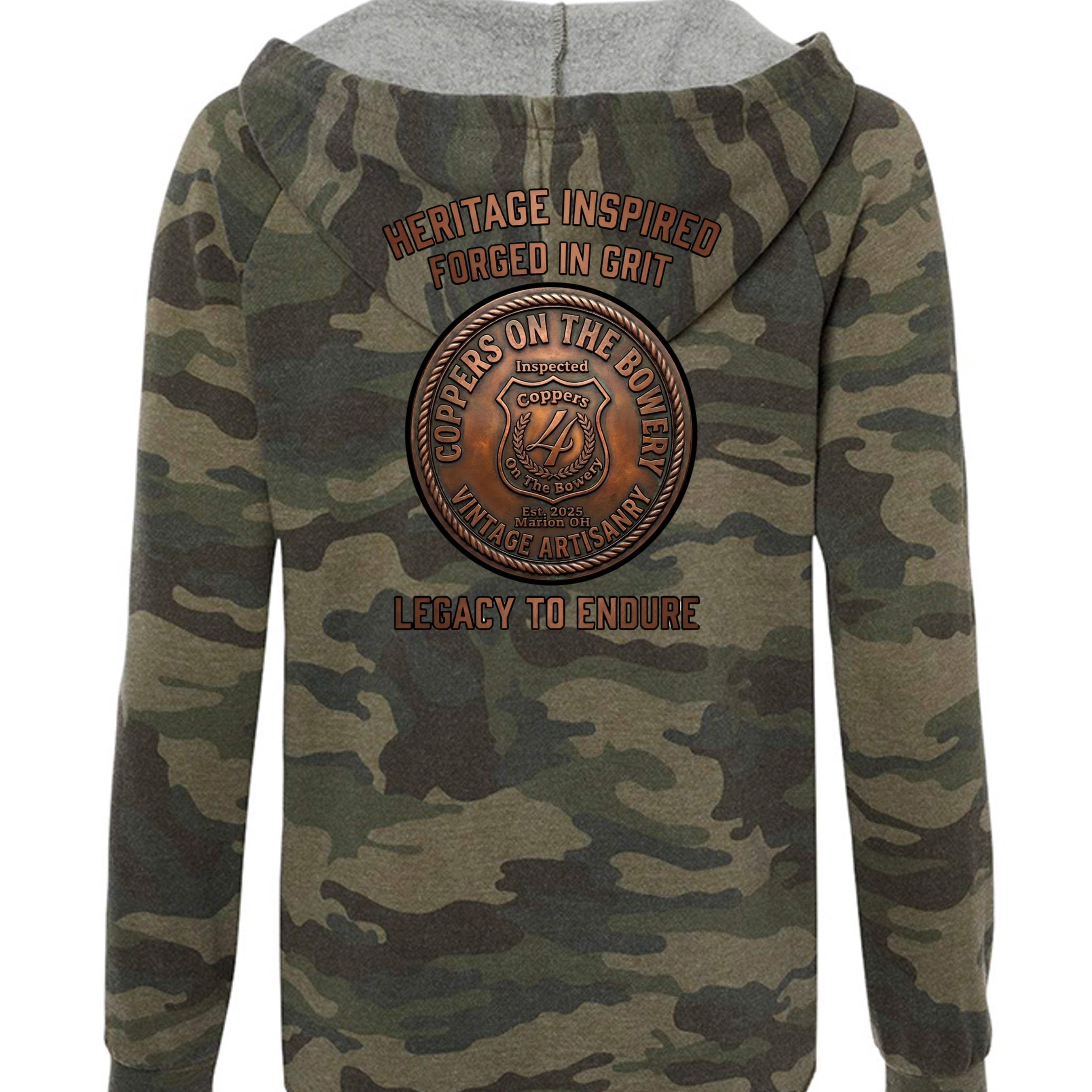 Forest Camo Heather - PRM2500 - BACK