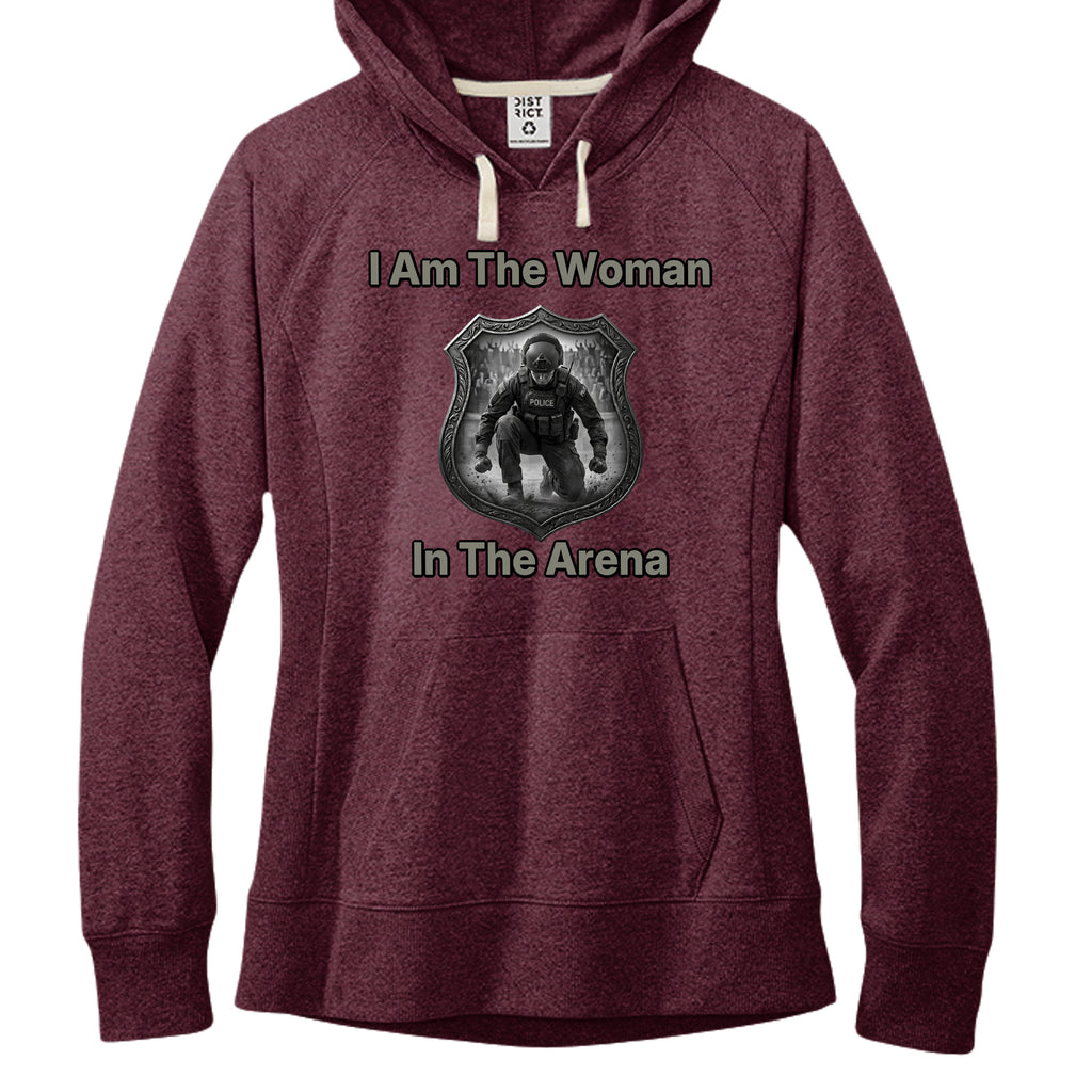 Maroon Heather - DT8101 - FRONT