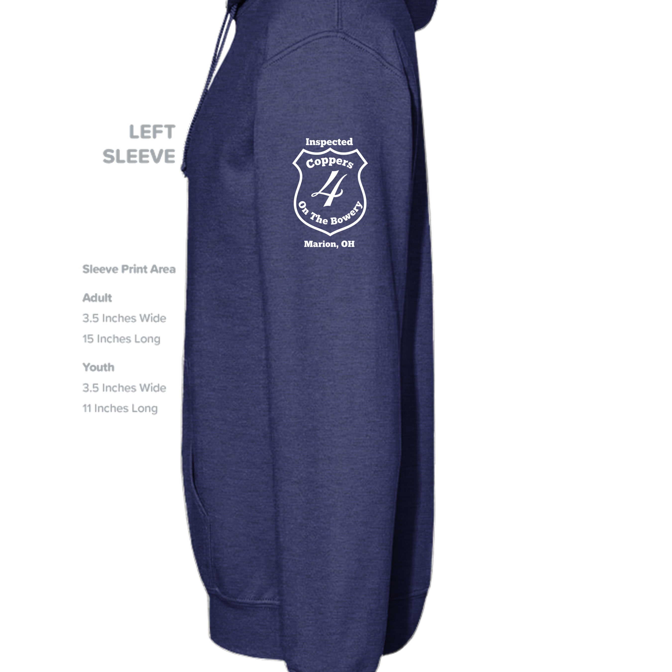 Heathered Navy - DT8101 - SLEEVE_LEFT