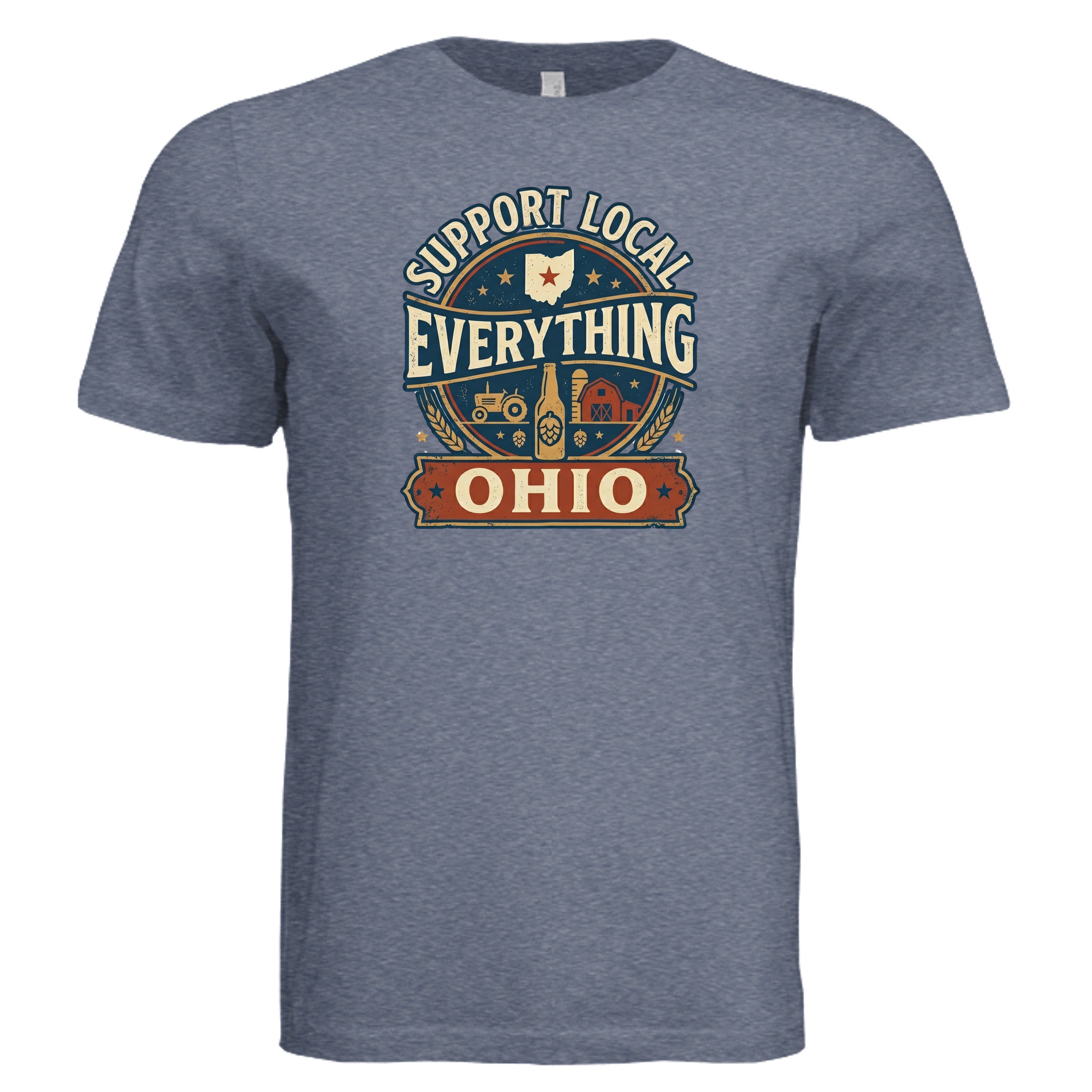 NAVY TRIBLEND - 3413C - FRONT