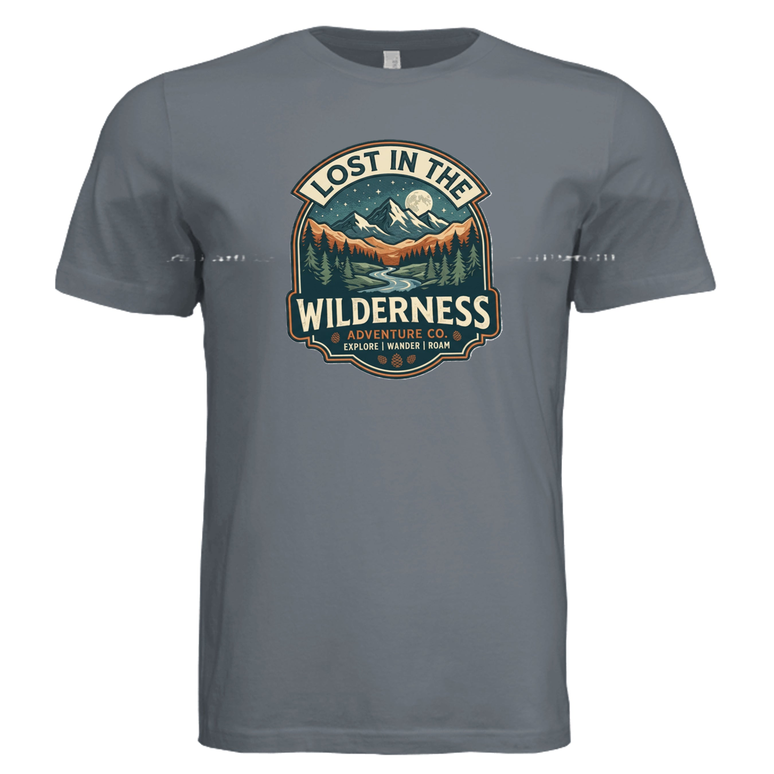 Solid Slate Triblend - 3413C - FRONT
