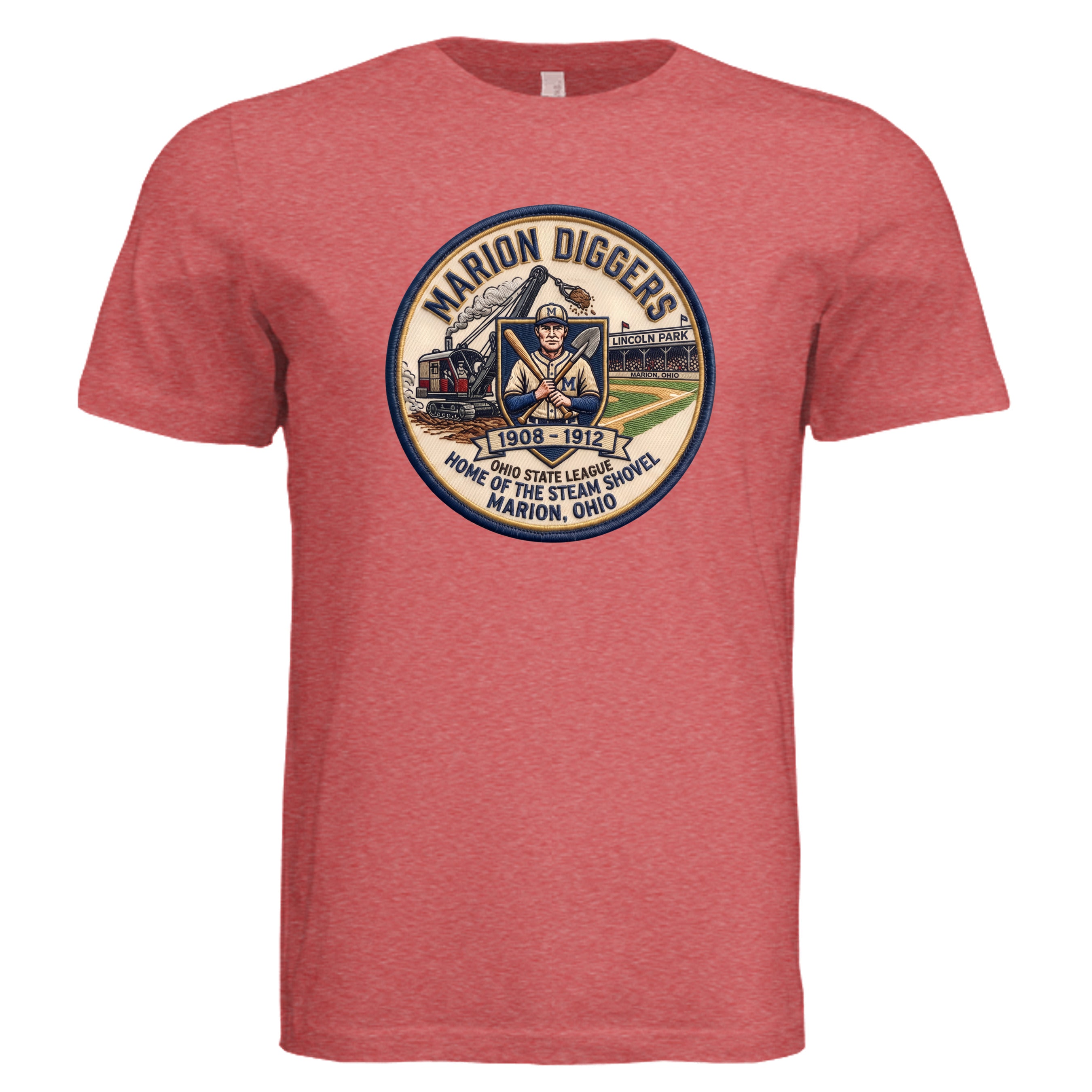 RED TRIBLEND - 3413C - FRONT