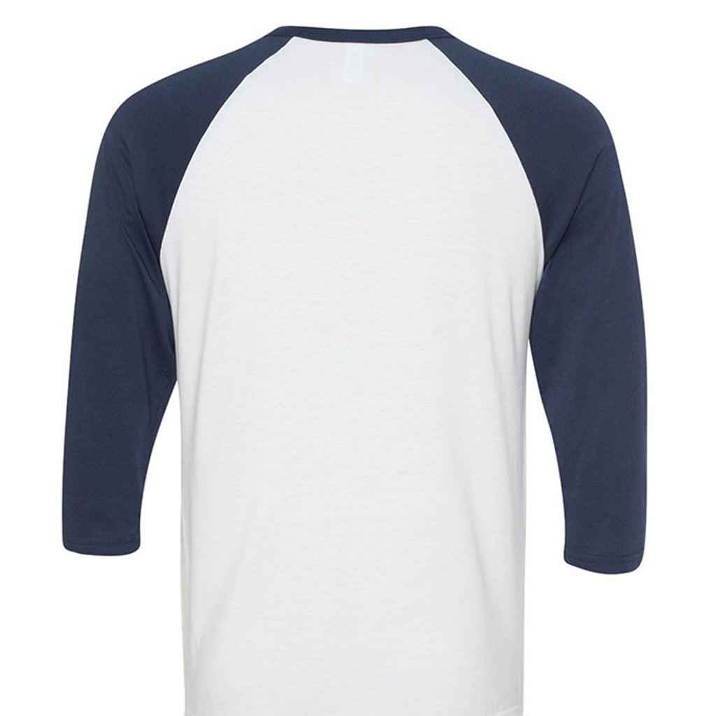 WHITE/NAVY - 3200 - BACK