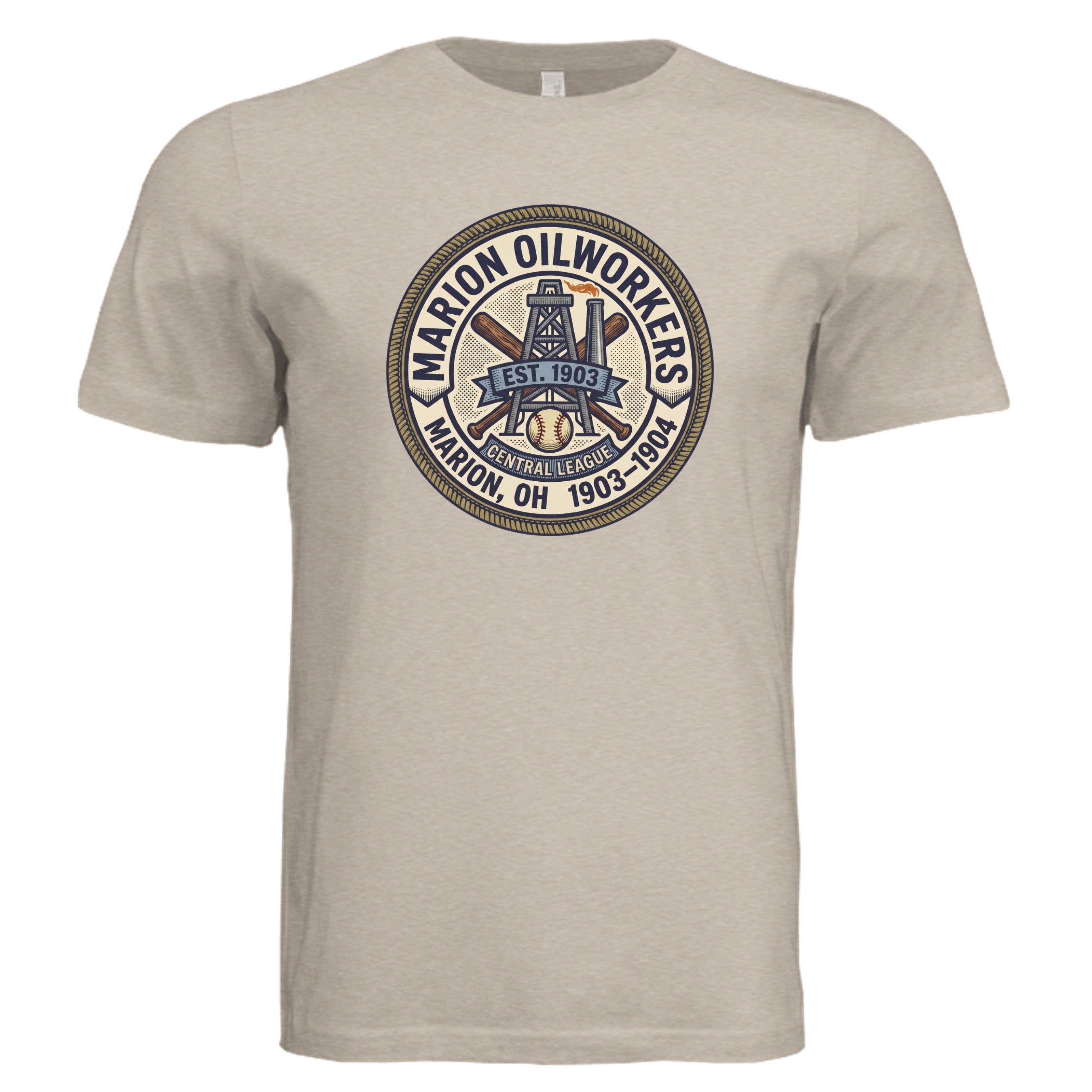 Tan Triblend - 3413C - FRONT