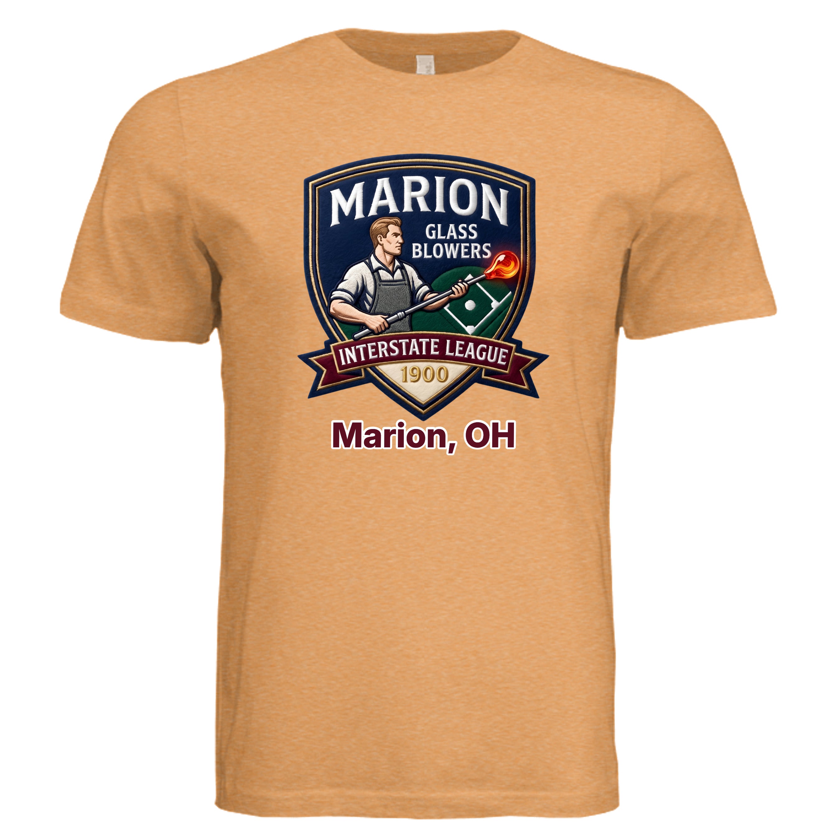 ORANGE TRIBLEND - 3413C - FRONT