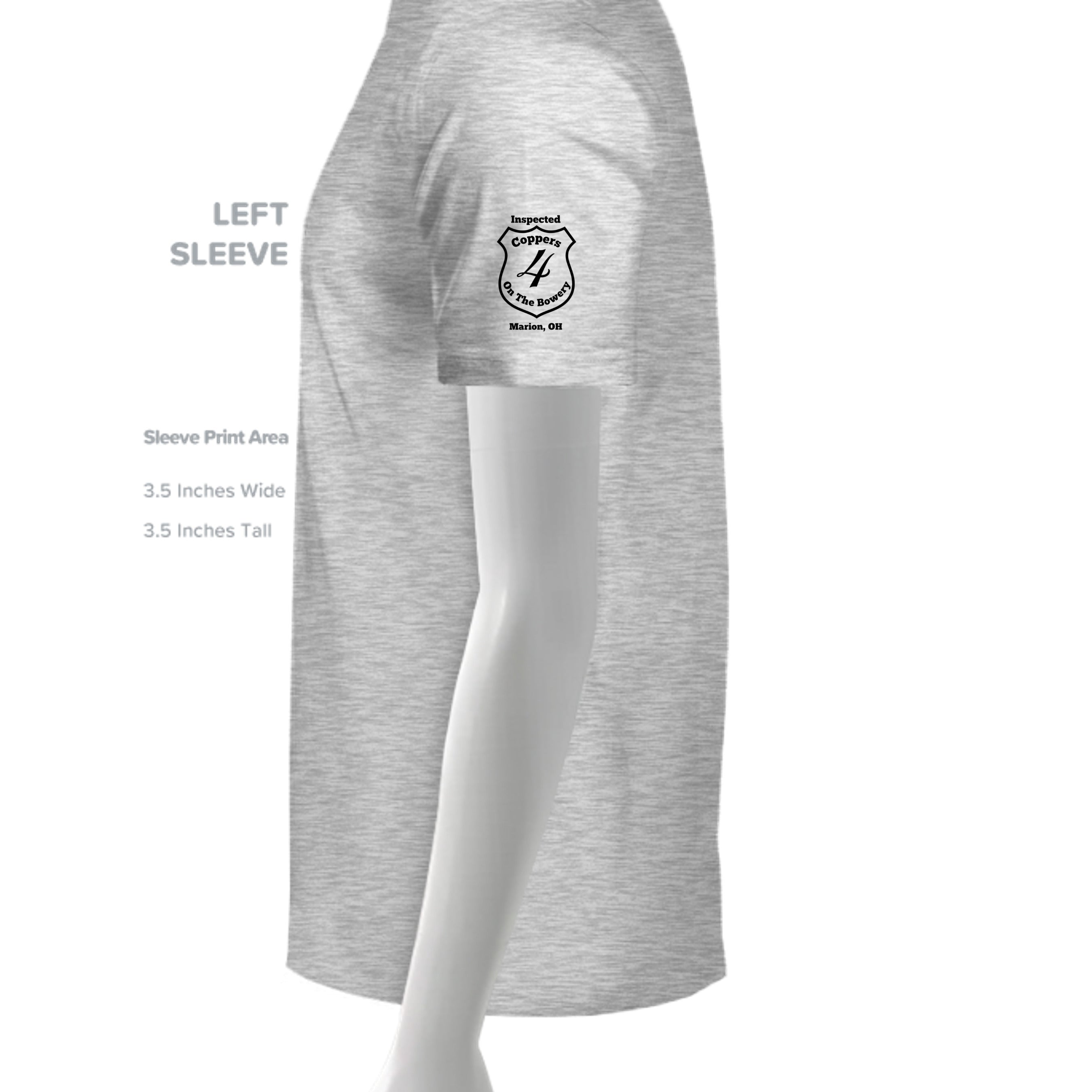 WHITE FLECK TRIBLD - 3413C - SLEEVE_LEFT