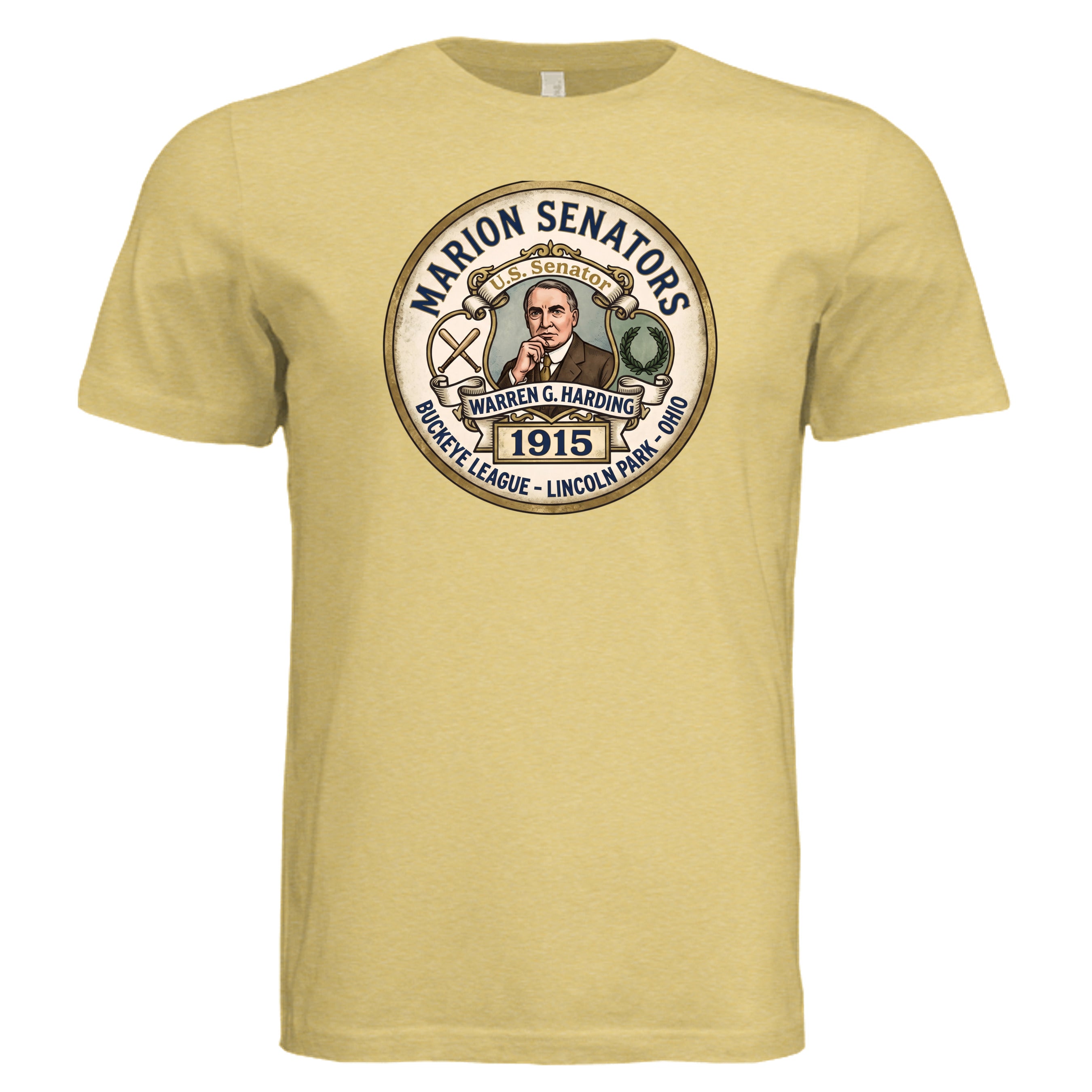 Mustard Triblend - 3413C - FRONT