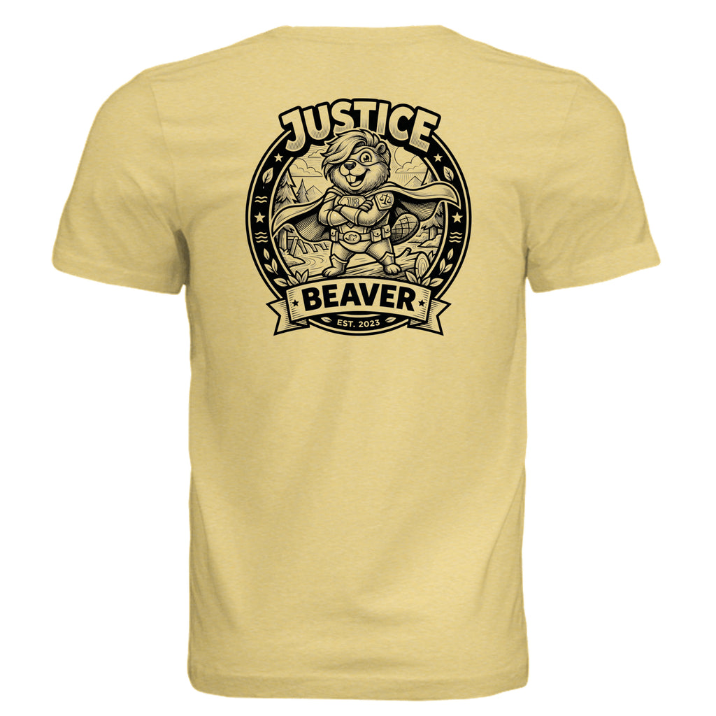 Pale Yellow Triblend - 3413C - BACK