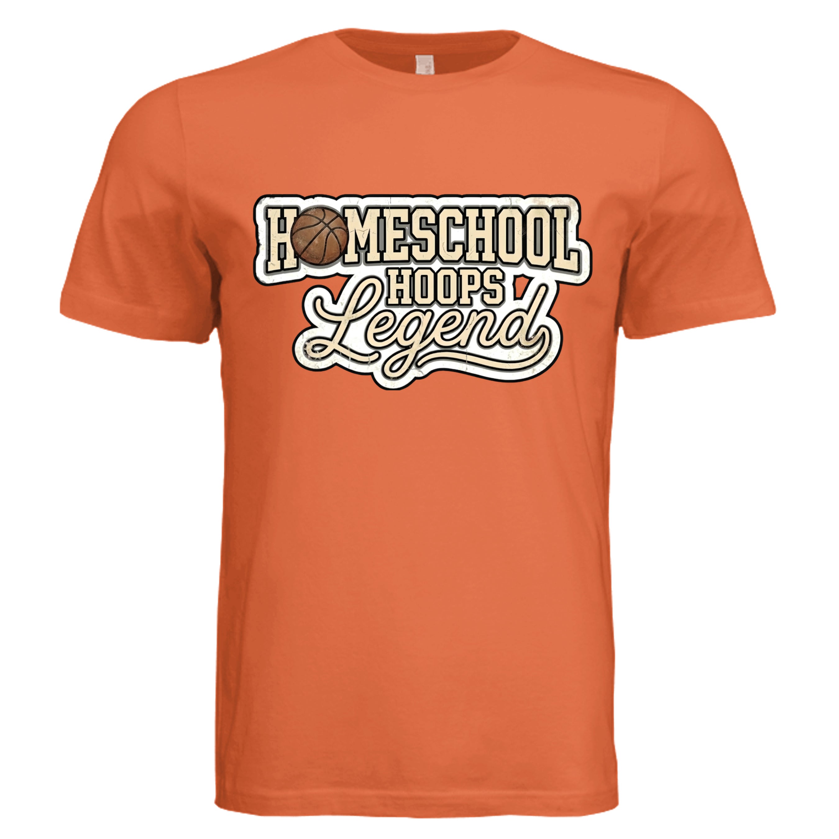 Solid Orange Triblend - 3413C - FRONT
