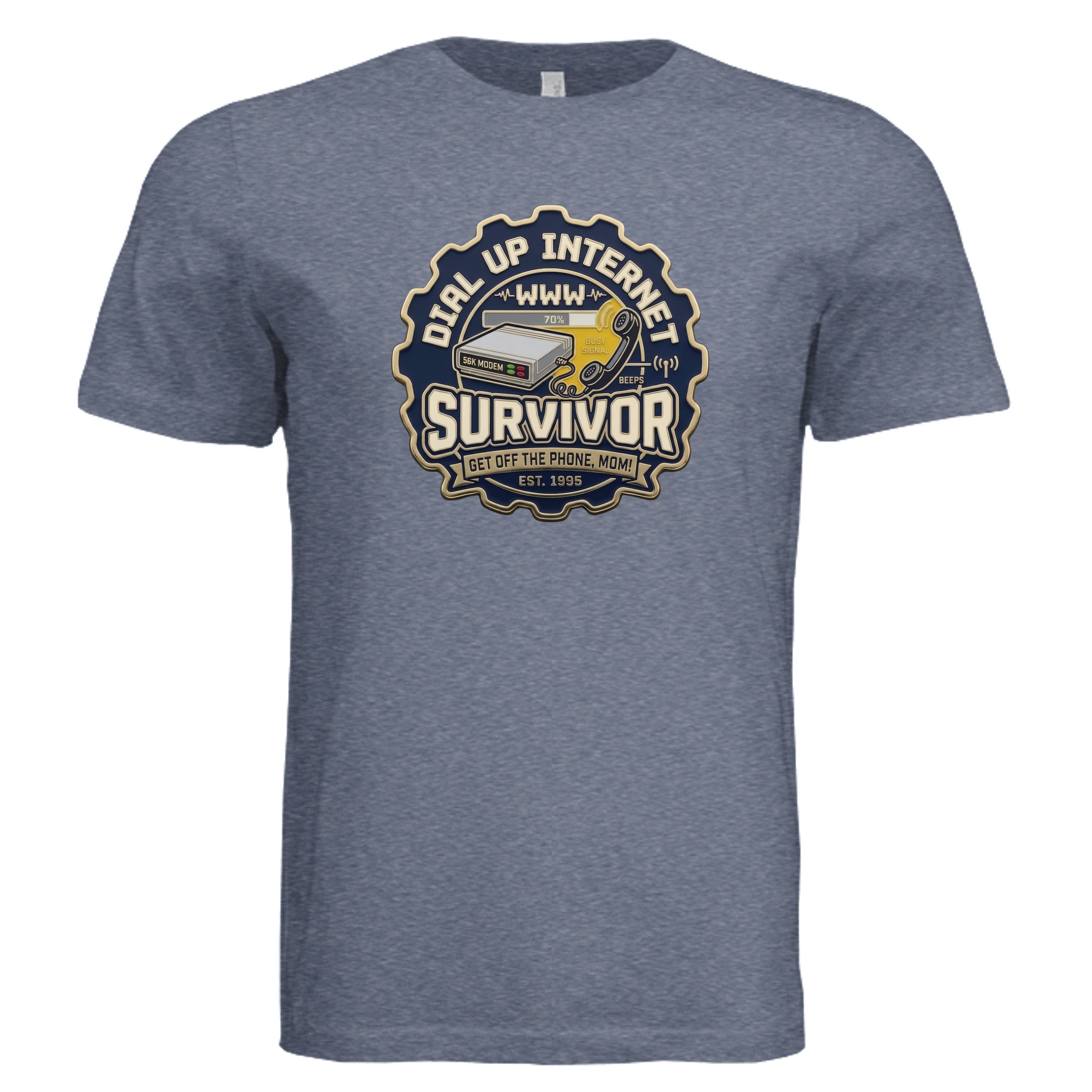 NAVY TRIBLEND - 3413C - FRONT