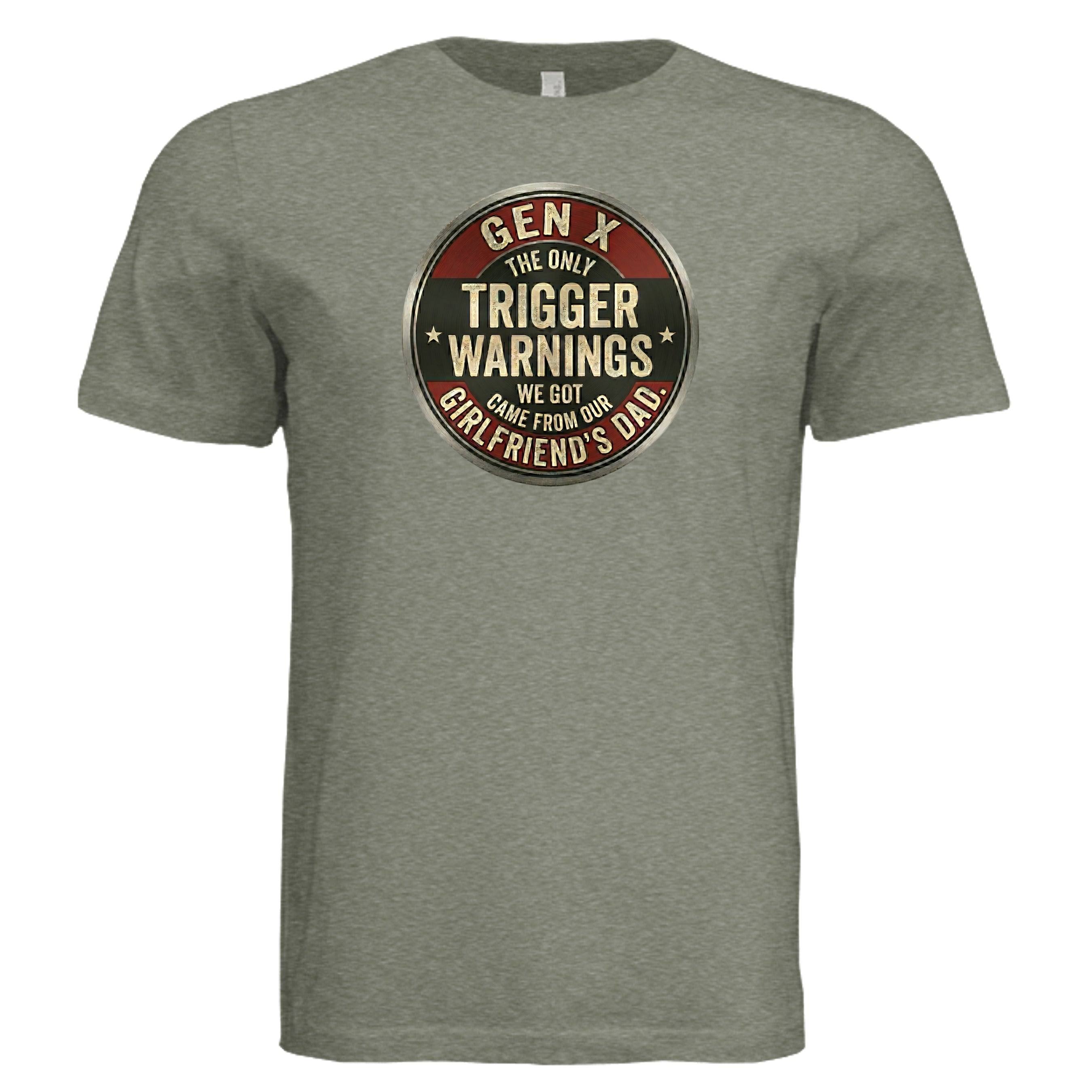 Military Green Triblend - 3413C - FRONT